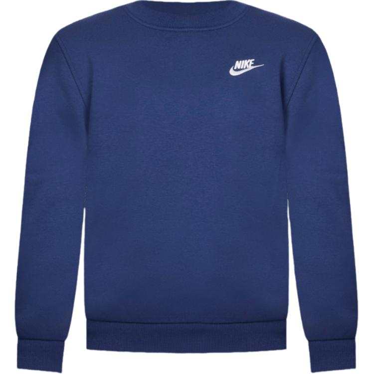Nike Nike Sweatshirt Sportswear Club Midnight Marine Blue/White Teenagers