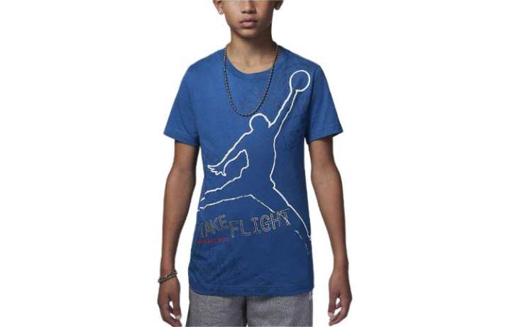 Jordan Jordan Kids T Shirts Crew Neck Moderate