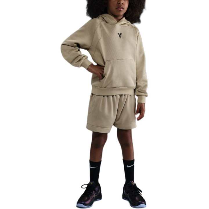 Nike Nike Sweatshirt Therma FIT Desert Khaki/Black Children Aged 3 7 Years Old