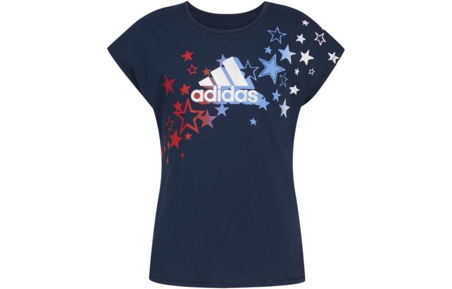 Adidas Adidas Kids T Shirts Crew Neck Moderate