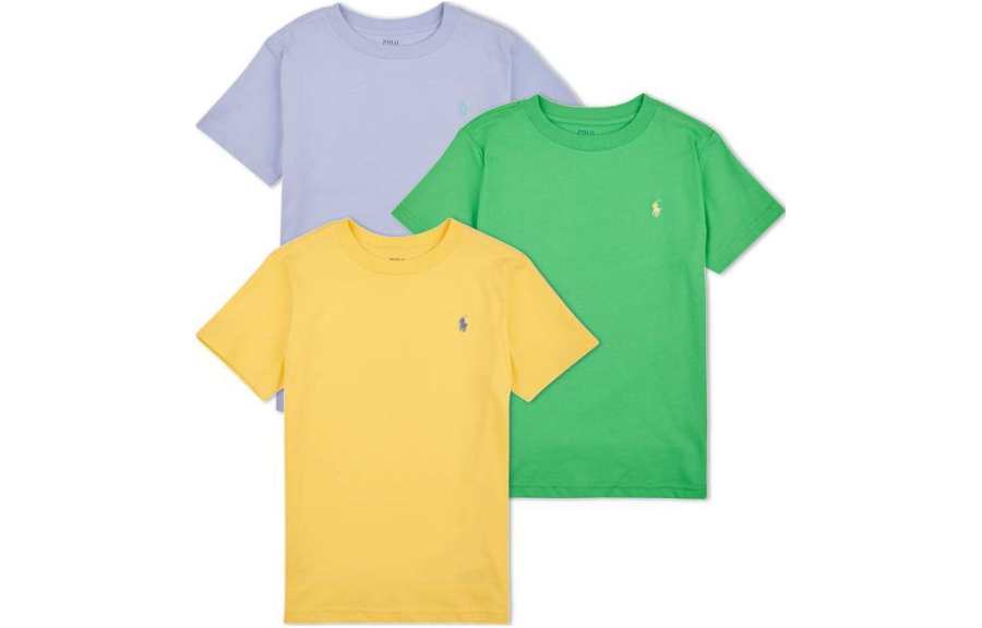 Polo Ralph Lauren T Shirt 3 Pack Kids'