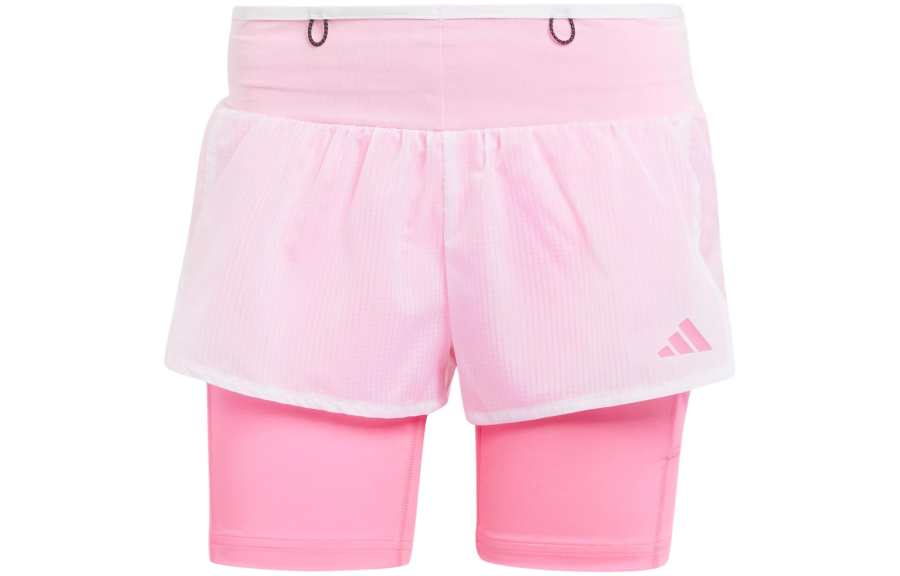 Adidas Adidas Tokyo Running 2 in 1 Shorts Running Shorts Women's Bright Pink