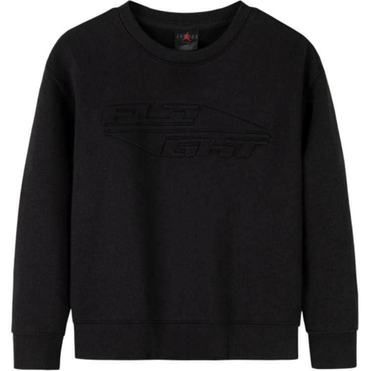 Jordan Jordan Sweatshirt Flight Jet Black Children Aged 3 7 Years Old