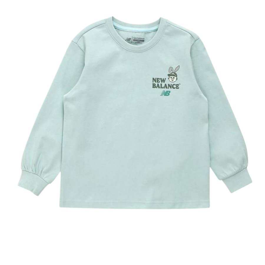 New Balance New Balance Sweatshirt Light Green Children Aged 3 7 Years Old