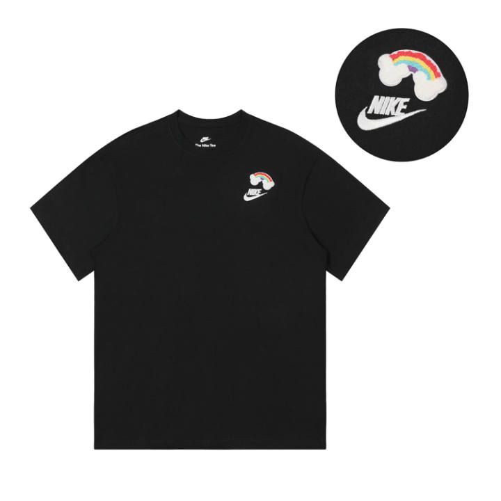 Nike Nike T Shirts Unisex Black Crew Neck