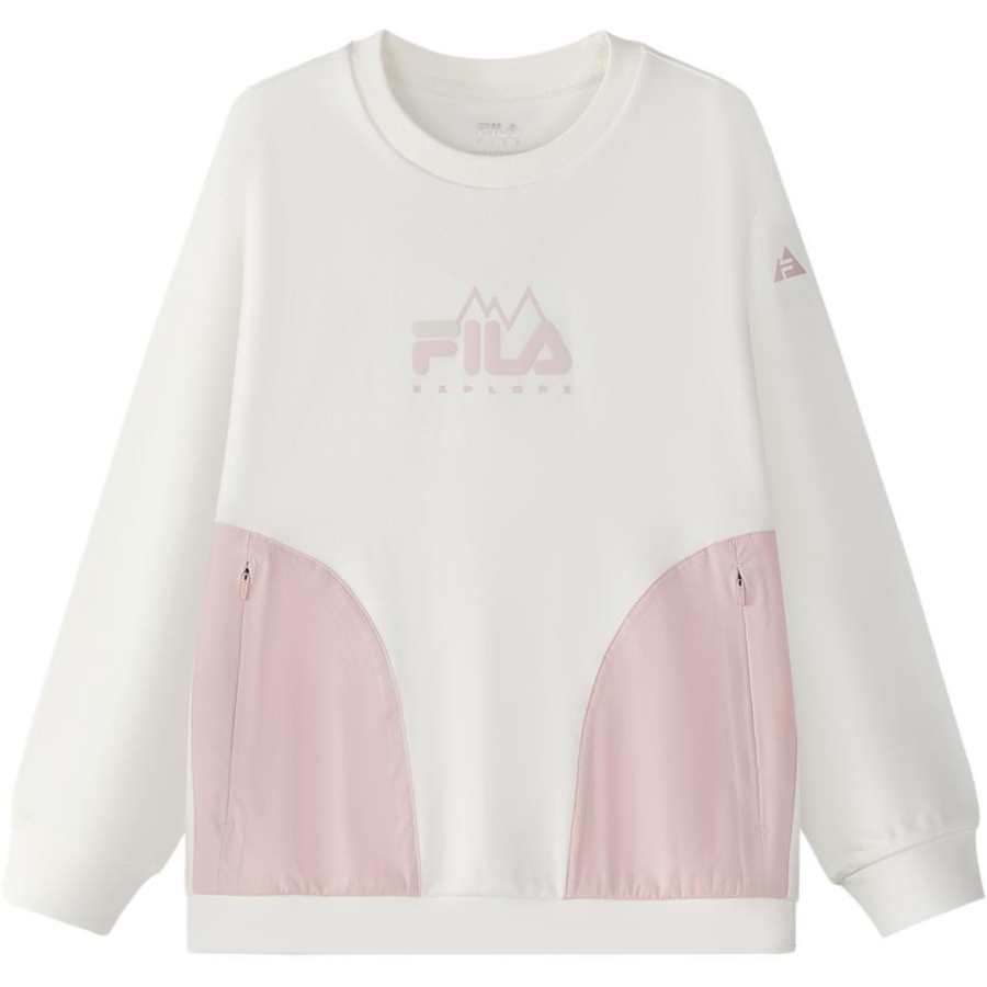 FILA KIDS Sweatshirt Cloud White Teenagers