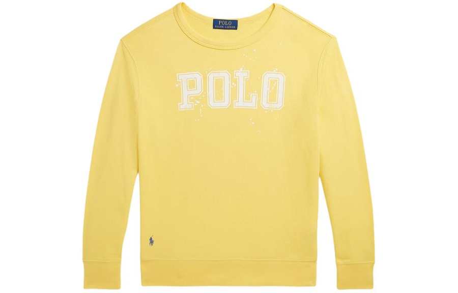 Polo Ralph Lauren Sweatshirt SS24 Yellow Kids'