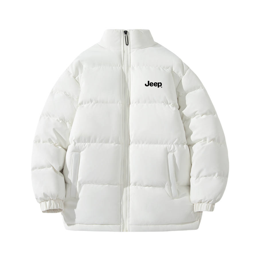 Jeep Jeep Grade School Padded Jackets Stand Collar Thickened