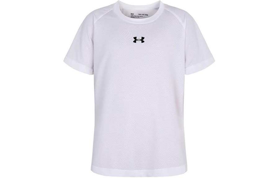 Under Armour Kids T Shirts Crew Neck Moderate