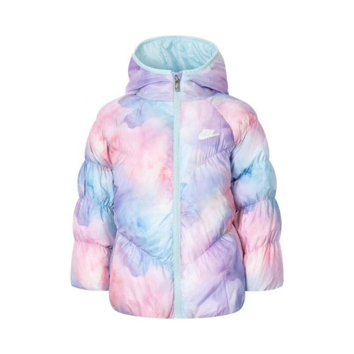 Nike Nike Down Jacket Pink Blue Children Aged 3 7 Years Old