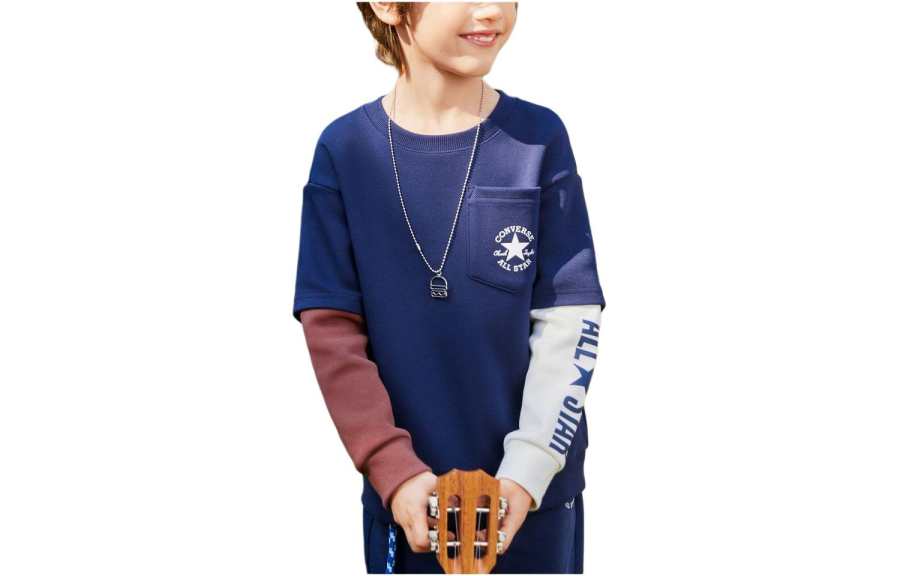 Converse Converse Kids Sweatshirts Crew Neck Moderate