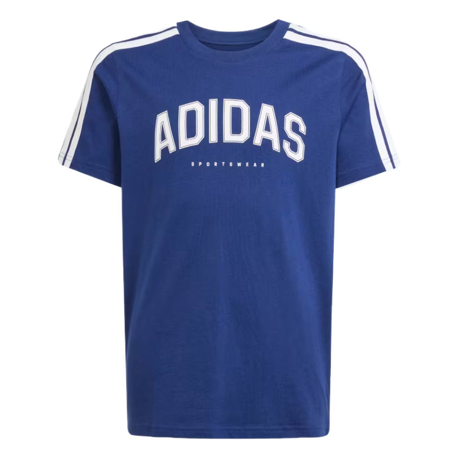 Adidas Adidas T Shirt Codes Collegiate Blue Teenagers