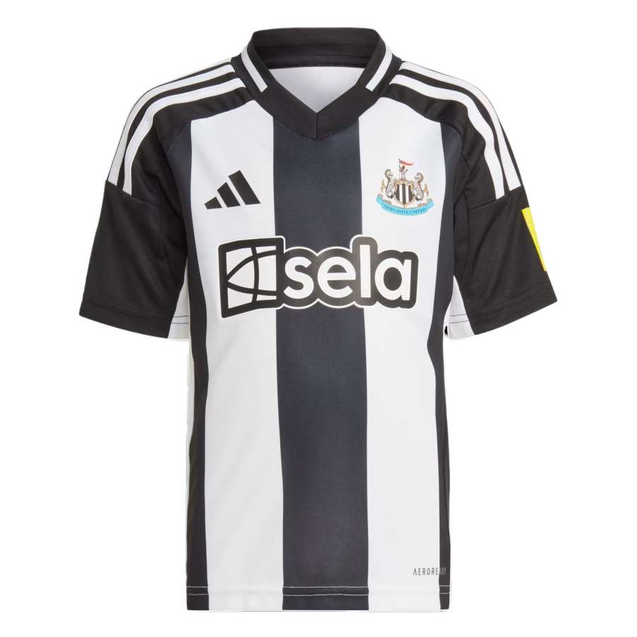 Adidas Adidas T Shirt SS24 Black White Children Aged 3 7 Years Old