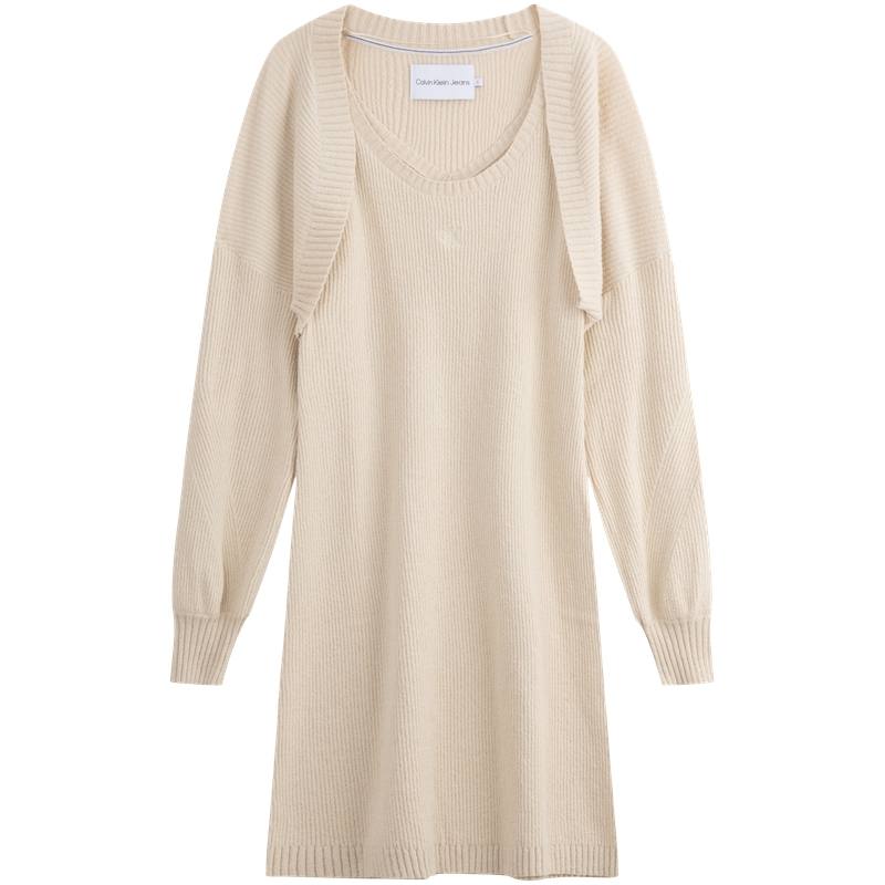 Calvin Klein Two Piece Skirt Sets Women's Crew Neck Moderate Short