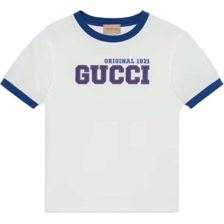 GUCCI Kids T Shirts Crew Neck Moderate