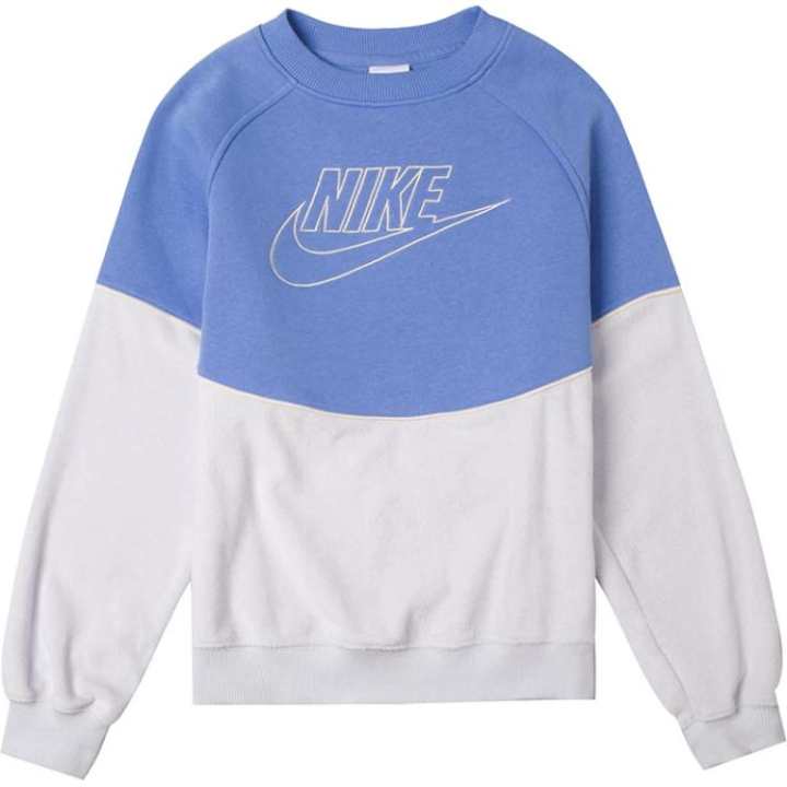 Nike Nike Sweatshirt Sports Life Collection Blue Gray Teenagers