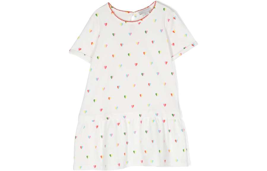Stella McCartney Kids Dresses Crew Neck Moderate