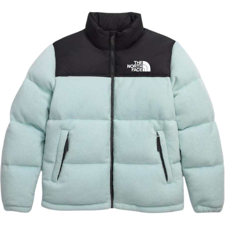 THE NORTH FACE Down Jacket Nuptse FW24 Black Light Blue Teenagers