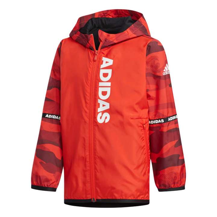 Adidas Adidas Jackets & Coats Orange Red Children Aged 3 7 Years Old
