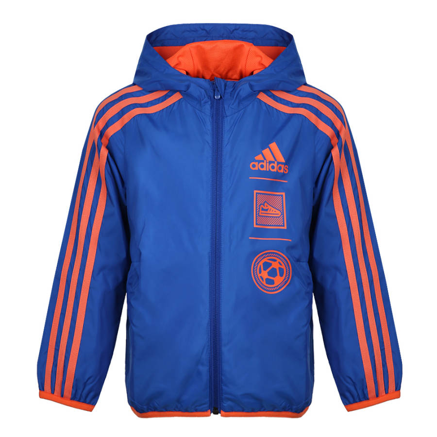 Adidas Adidas Jackets & Coats Collegiate Blue/Orange Yellow Children Aged 3 7 Years Old