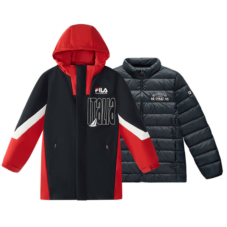 FILA KIDS Feile Down Jacket Legend Blue Teenagers