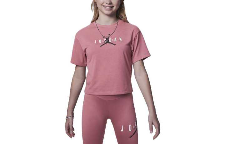 Jordan Jordan Kids T Shirts Crew Neck Moderate