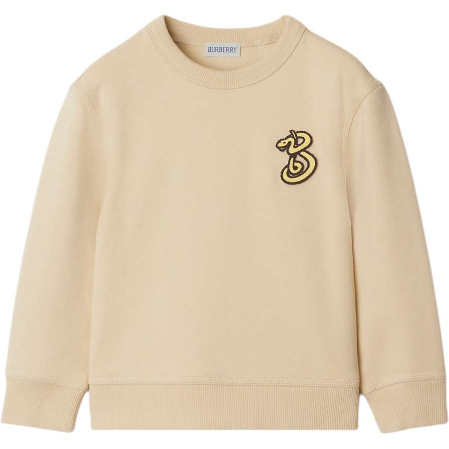 Burberry Sweatshirt SS25 New Year's Greetings Collection For The Year Of The Snake Nutmeg Kids'