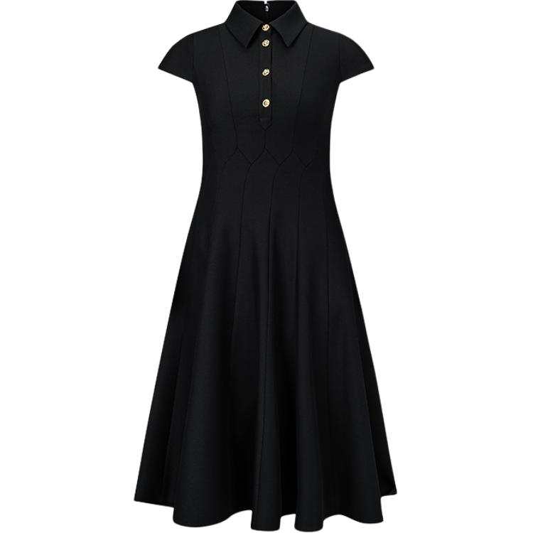 KARL LAGERFELD / Karl Lagerfeld Jeans Short Sleeved Dress Women's Black