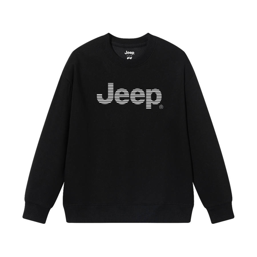 Jeep Grade School Sweatshirts Crew Neck Moderate