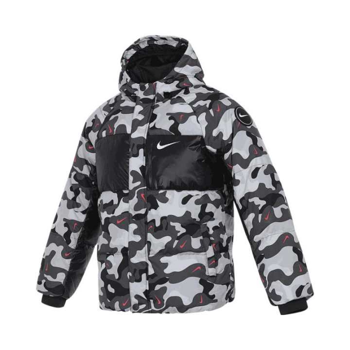 Nike Nike Down Jacket Camouflage Teenagers