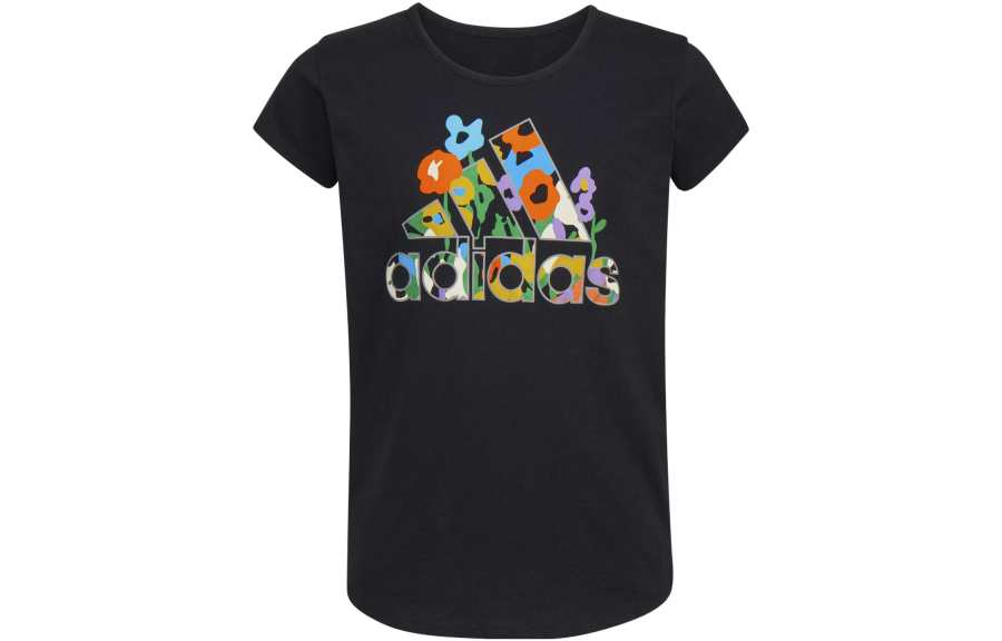 Adidas Adidas Kids T Shirts Crew Neck Moderate