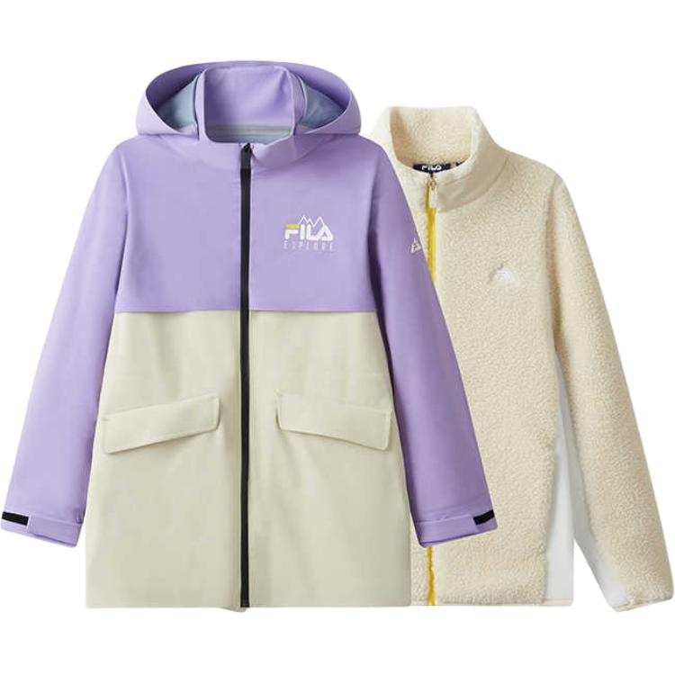 FILA KIDS Jackets & Coats 2 Piece Set Sedge Purple Teenagers