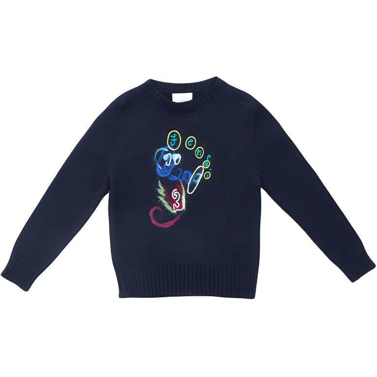FENDI FENDI Kids Sweaters Crew Neck Moderate