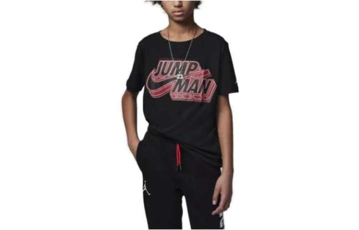 Jordan Jordan Kids T Shirts Crew Neck Moderate