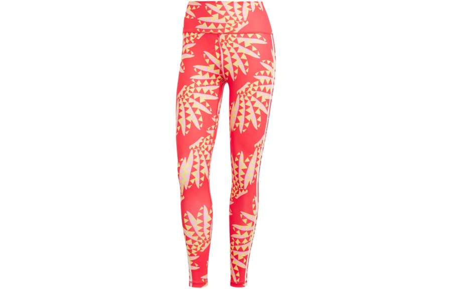 Adidas Adidas x FARM RIO 7/8 Leggings Sports Pants Women's Tomato Red