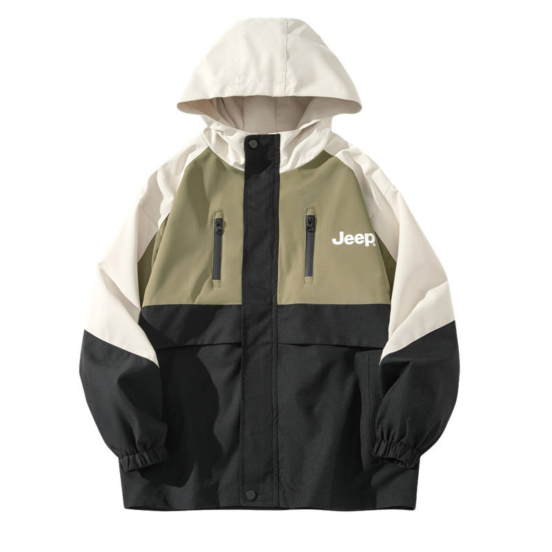 Jeep Jeep Grade School Jackets Hooded Moderate