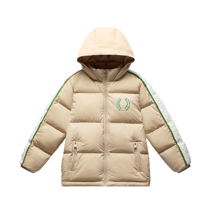 FILA KIDS Down Jacket FW24 Aromatherapy Apricot Teenagers