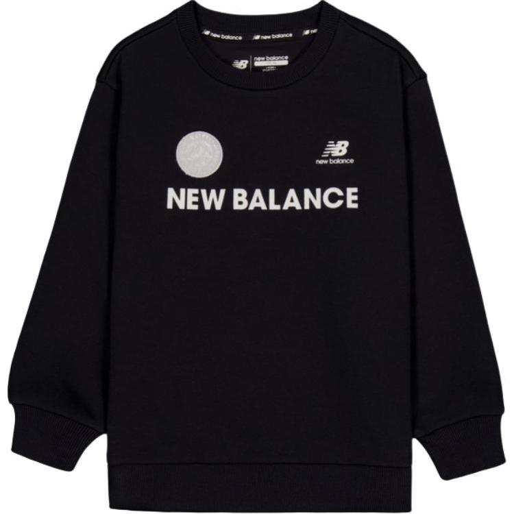 New Balance New Balance Sweatshirt NB Fleece Lined Crew Neck Fashion Comfortable Black Kids'