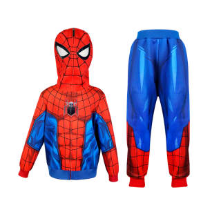 IKALI x MANWEI Casual Sportswear Spider Man Children Aged 3 7 Years Old