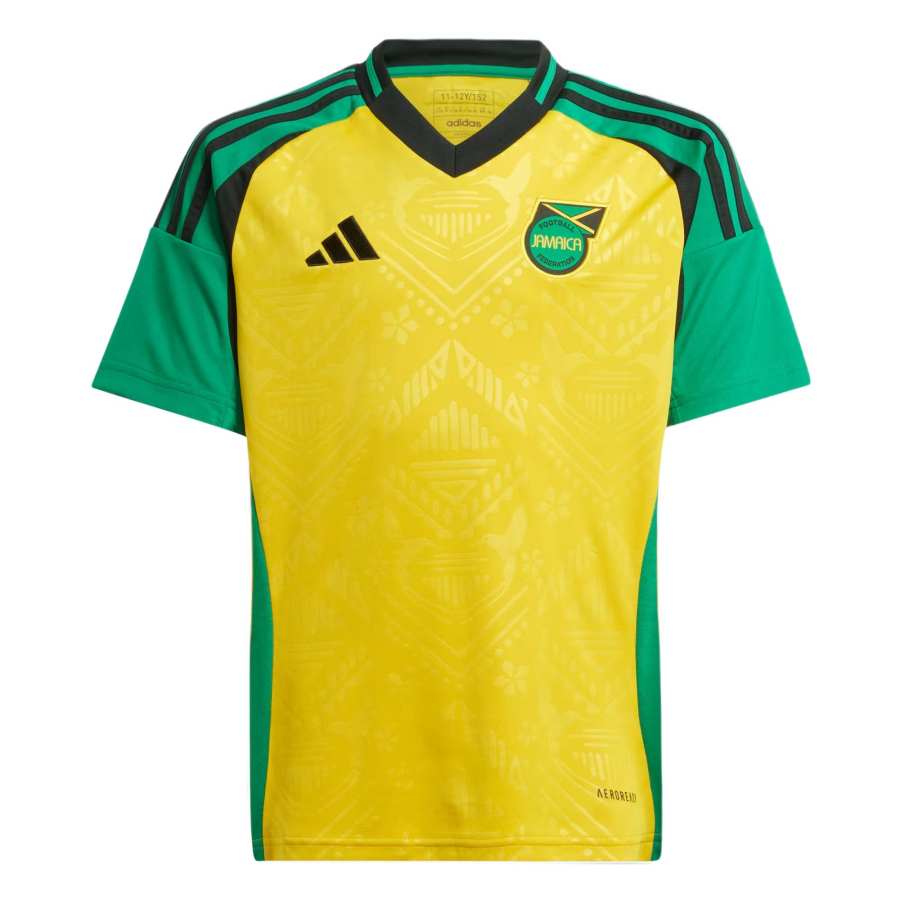 Adidas Adidas T Shirt SS24 Yellow Green Teenagers