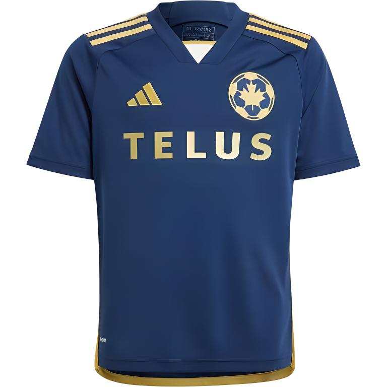 Adidas Adidas T Shirt VANCOUVER WHITECAPS FC 24/25 AWAY JERSEY KIDS Midnight Indigo Teenagers