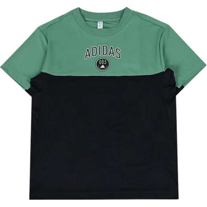 Adidas Adidas T Shirt Green Black Teenagers