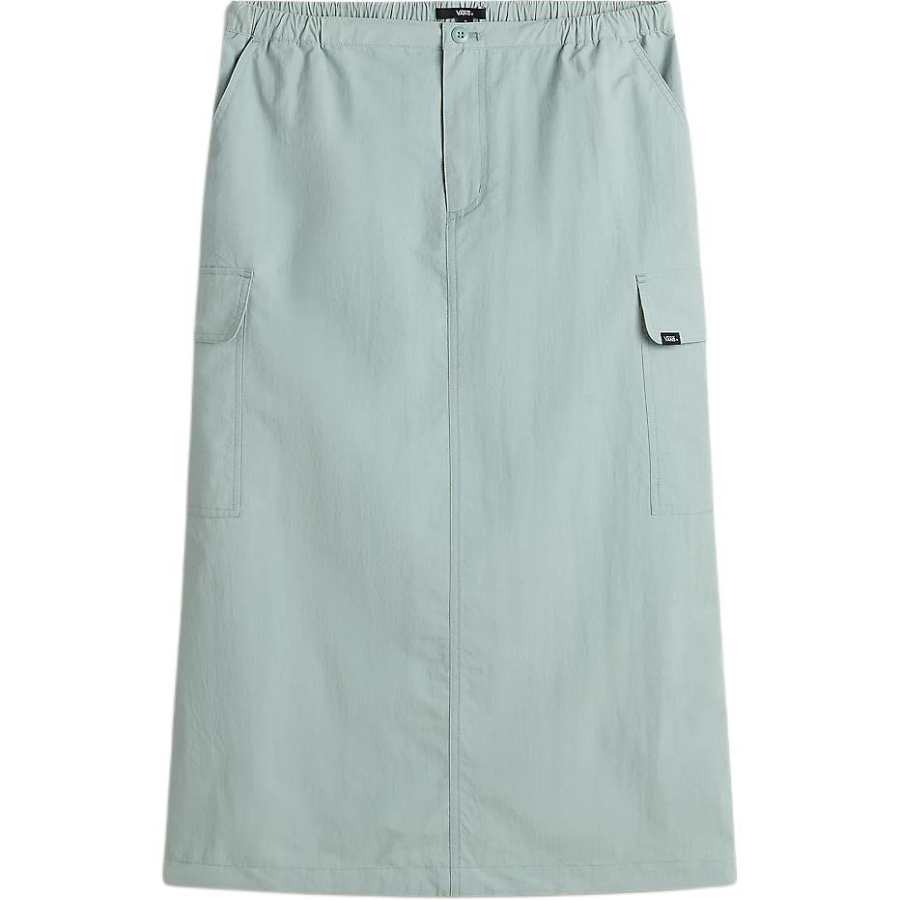 Vans RILEY PARACHUTE CARGO SKIRT Casual Long Skirt Women's Blue