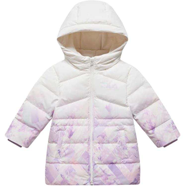 FILA KIDS Down Jacket All Over Print Children Aged 3 7 Years Old