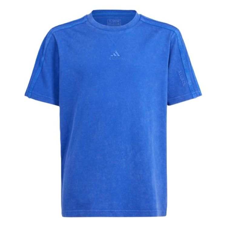 Adidas Adidas T Shirt Semi Transparent Blue Teenagers