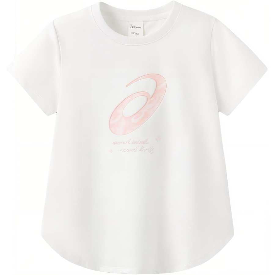 Asics T Shirt SS24 Raw White Teenagers