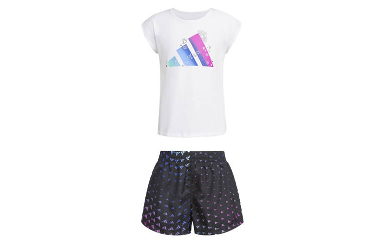 Adidas Adidas Kids Casual Sportswear Crew Neck Moderate
