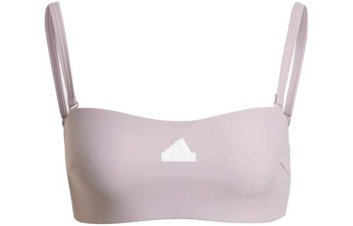 Adidas Adidas Iconisea Versatile Bandeau Bikini Top Bikini Women's Pink Purple