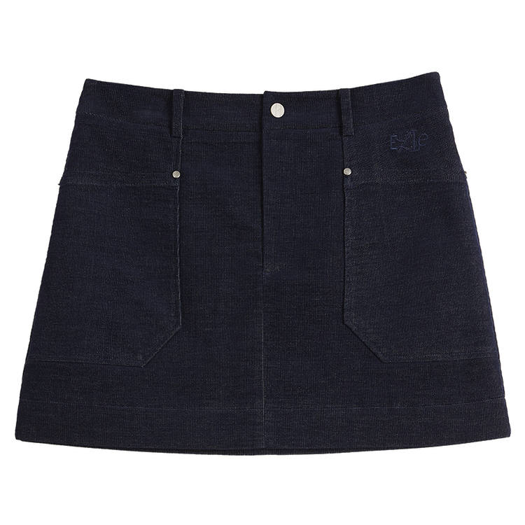 ELLE Casual Short Skirts Women's Navy Blue