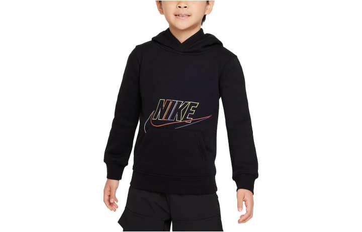 Nike Nike Sportswear Core Pullover Hoodie Little Hoodie Sweatshirt Kids' Black